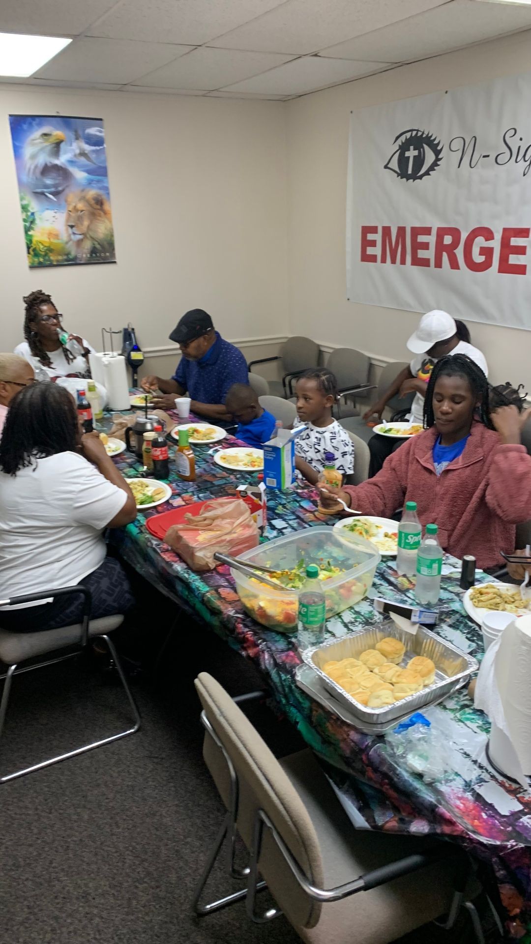 Breaking bread together is one of the best ways getting to know your congregation